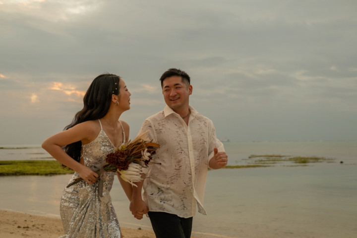 沖縄フォトウェディング(サンセット)