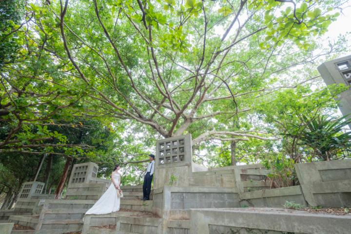 沖縄フォトウェディング(石川公園)