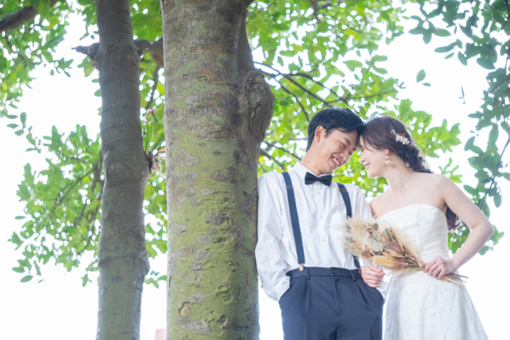 沖縄フォトウェディング(石川公園)