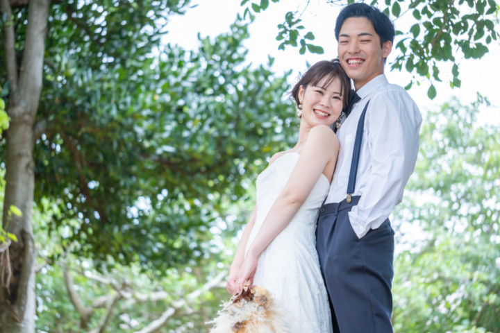 沖縄フォトウェディング(石川公園)