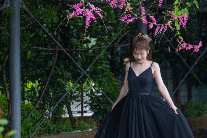 沖縄フォトウェディング(ブラックドレス)