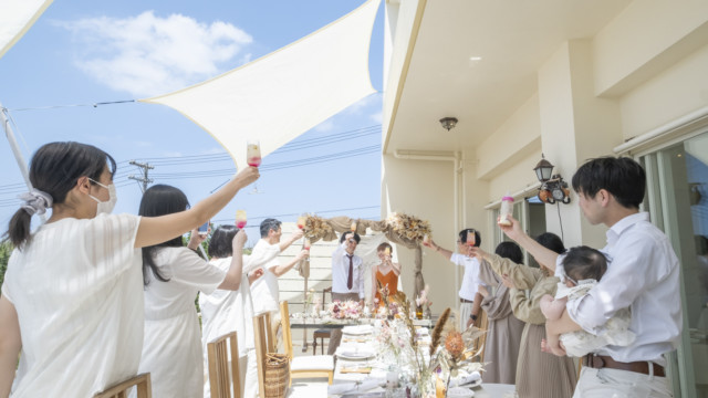 沖縄フォトウェディング(パーティー)(カラードレス)