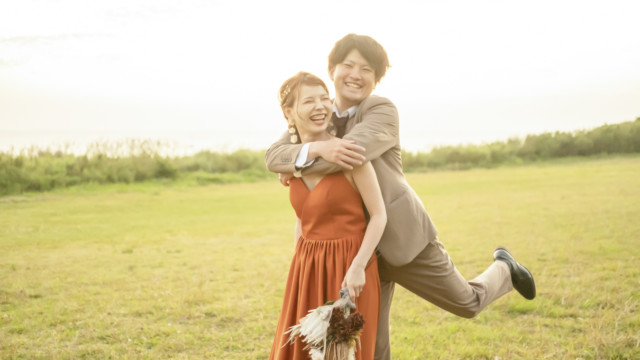 沖縄フォトウェディング(グリーン)(カラードレス)