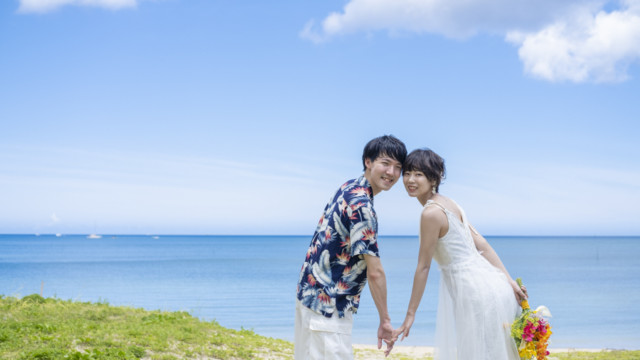 沖縄フォトウェディング(ビーチ)