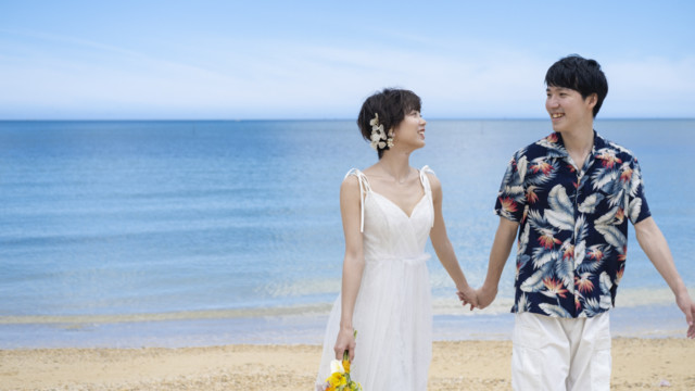 沖縄フォトウェディング(ビーチ)
