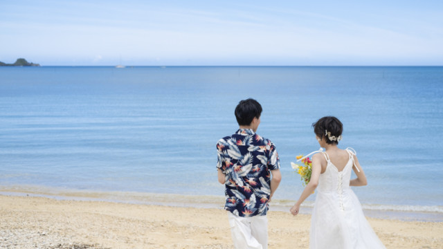 沖縄フォトウェディング(ビーチ)
