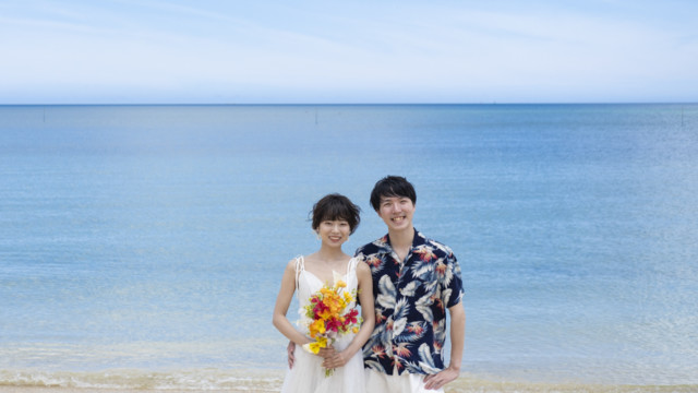 沖縄フォトウェディング(ビーチ)