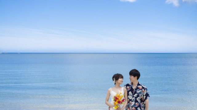 沖縄フォトウェディング(ビーチ)