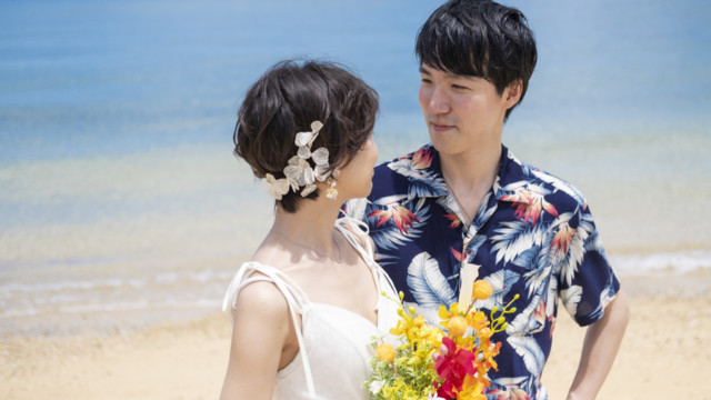 沖縄フォトウェディング(ビーチ)