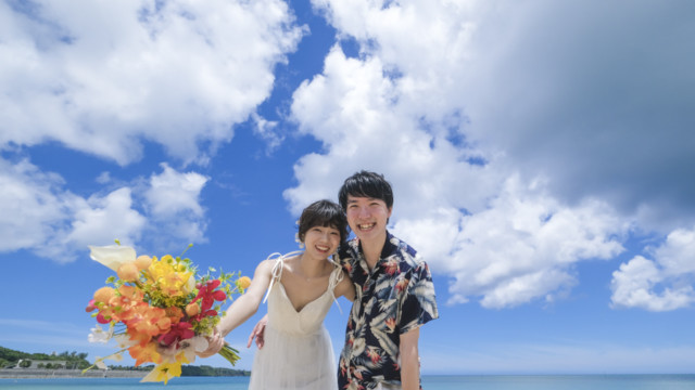 沖縄フォトウェディング(ビーチ)